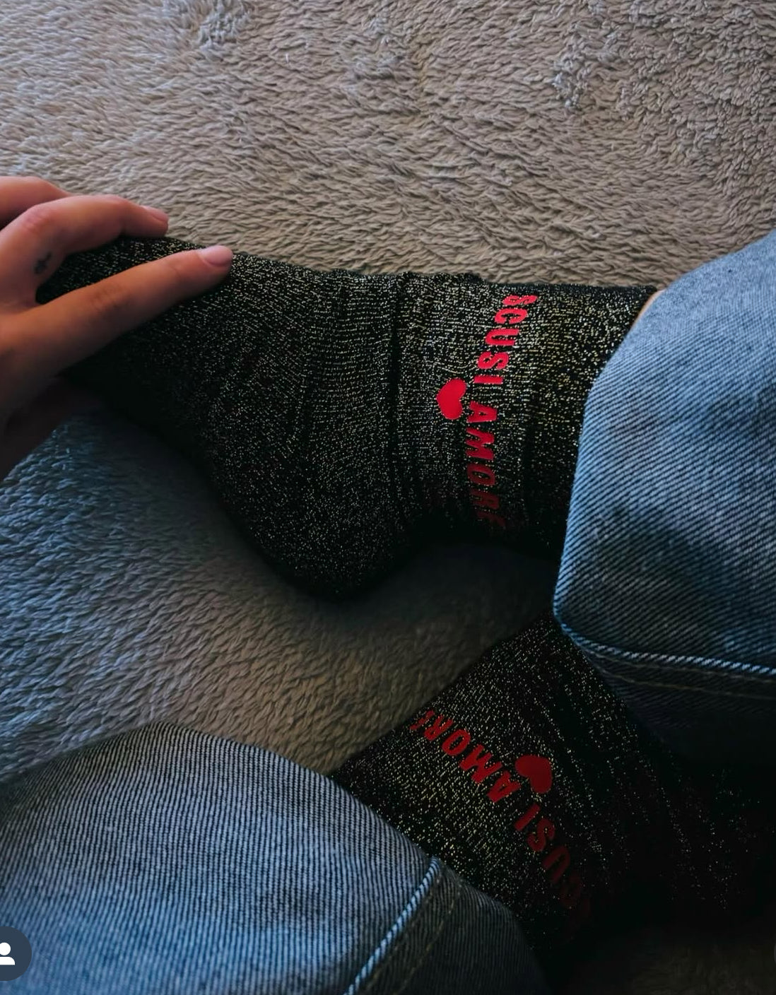 CHAUSSETTES SCUSI AMORE