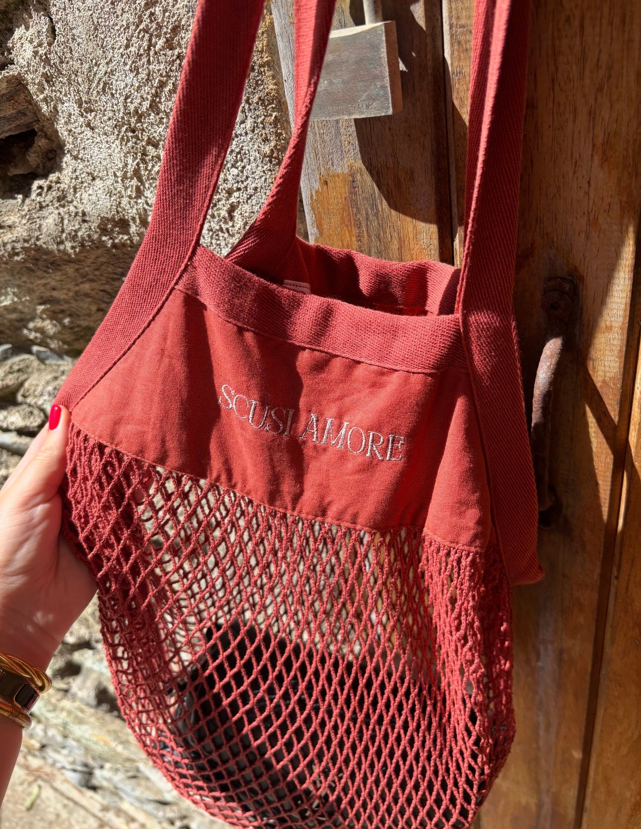 SAC FILET ROUILLE