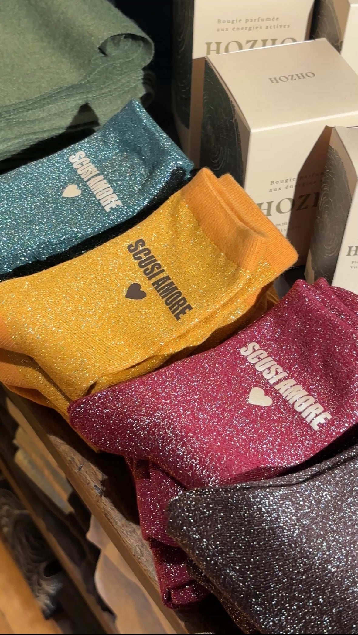 CHAUSSETTES SCUSI AMORE