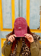 CASQUETTE SCUSI AMORE ROSE