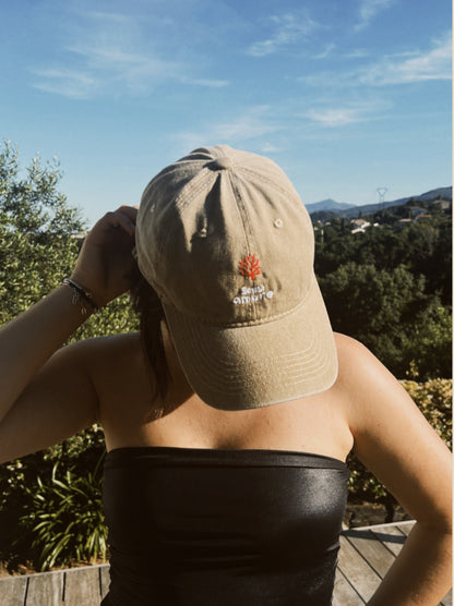 CASQUETTE SCUSI AMORE BEIGE